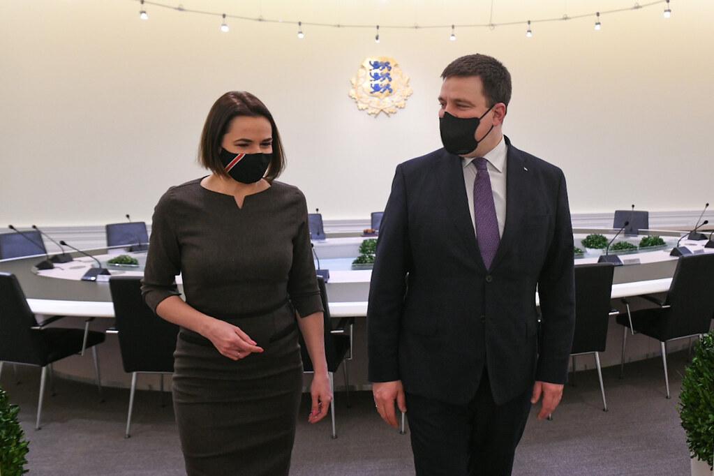 Peaminister Jüri Ratas kohtus täna Valgevene opositsiooniliidri Svjatlana Tsihhanovskajaga.jpg