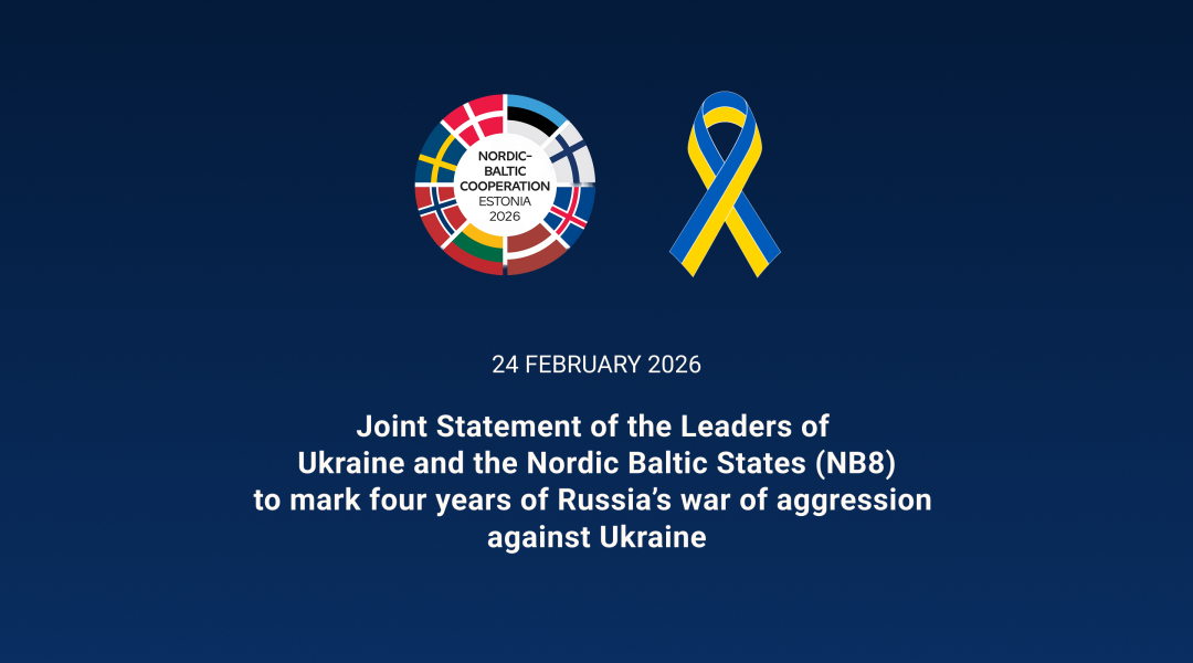 Joint Statement of the Leaders of Ukraine and the Nordic Baltic States ...