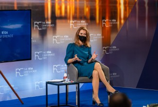 Kaja Kallas Riia Konverentsil 15. oktoobril 2021