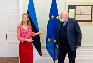 Kaja Kallas ja Frans Timmermans