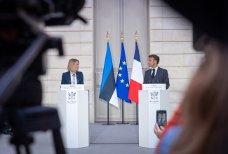 Kallas and Macron 