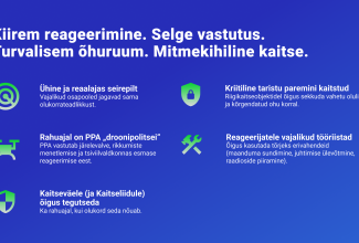 Kiirem reageerimine. Selge vastutus. Turvalisem õhuruum. Mitmekihiline kaitse