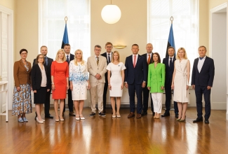 Vabariigi Valitsuse 52. koosseisu ühispilt